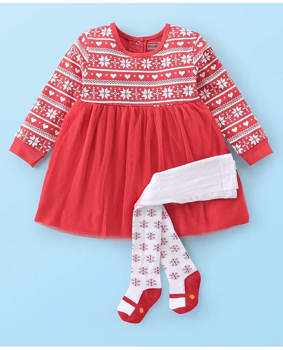 Buy Red, White Color Frocks & Dresses Party Wear Julie Clothing for Girl  Jollee