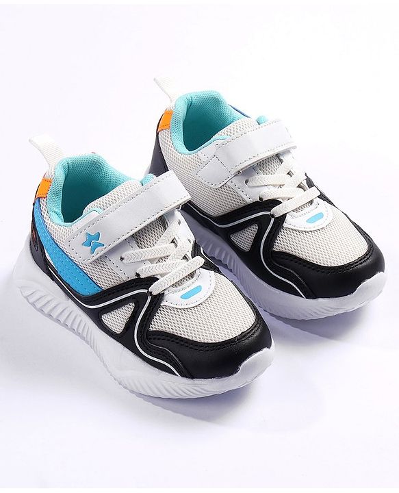 Cute Walk by Babyhug Velcro Closure Sneaker Shoes - White