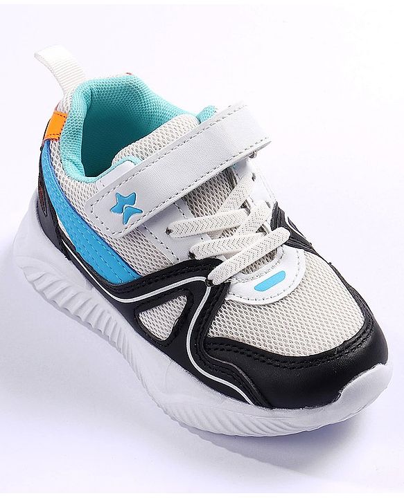 Cute Walk by Babyhug Velcro Closure Sneaker Shoes - White