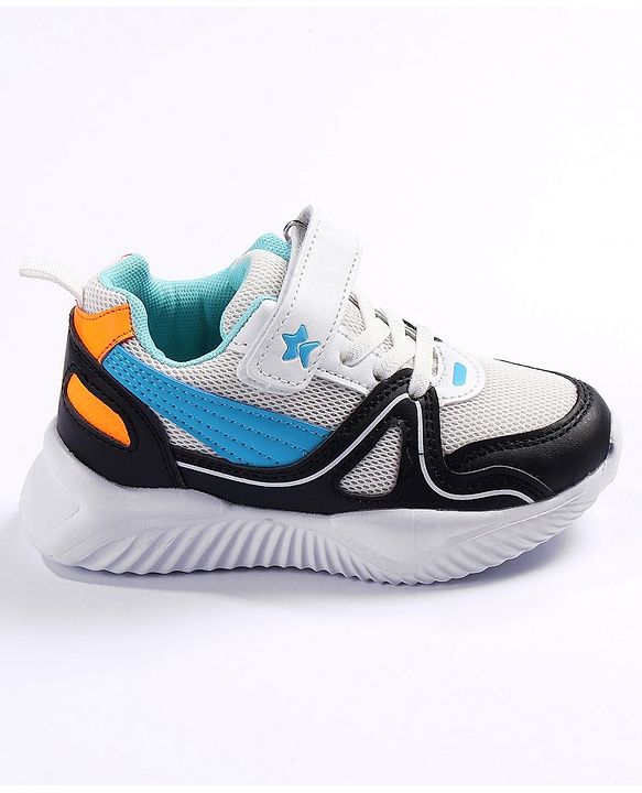 Cute Walk by Babyhug Velcro Closure Sneaker Shoes - White
