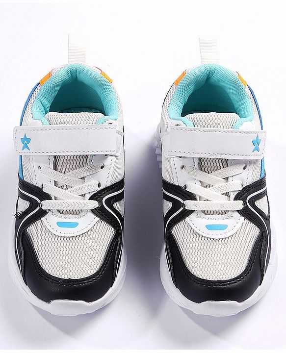 Cute Walk by Babyhug Velcro Closure Sneaker Shoes - White