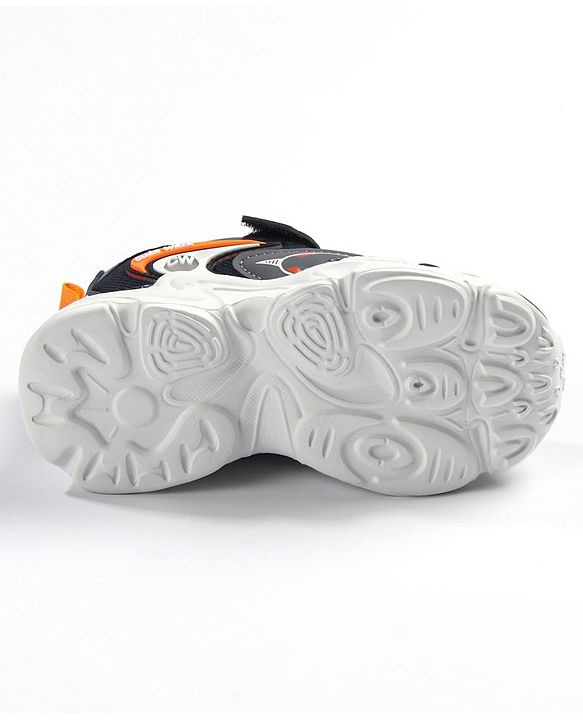 Cute Walk by Babyhug Velcro Closure Sneakers - Navy Blue