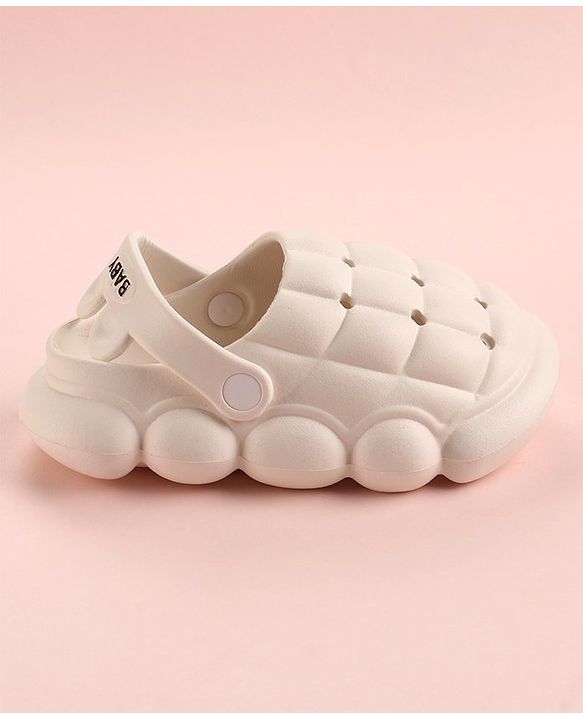 Cute Walk by Babyhug Slip On Clogs Cube Design - Pink