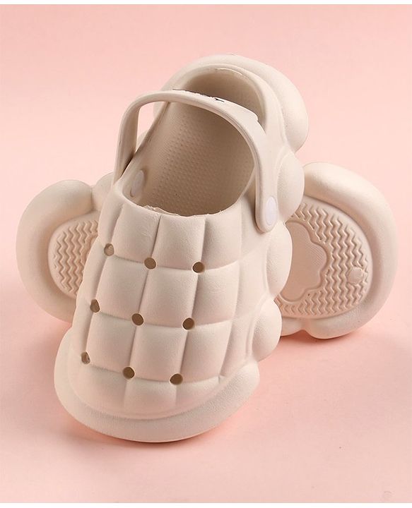 Cute Walk by Babyhug Slip On Clogs Cube Design - Pink