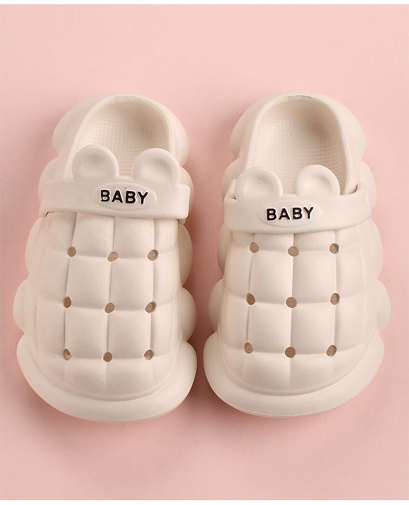 Cute Walk by Babyhug Slip On Clogs Cube Design - Pink