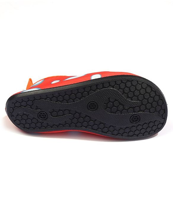 Cute Walk by Babyhug Bunny Printed Slip On Water Shoes - Orange