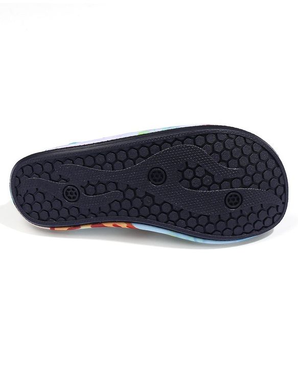 Pine Kids Bunny Printed Slip On Water Shoes - Blue
