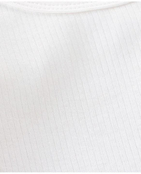Babyhug Cotton Full Sleeves Solid Color Vest Pullover & Bottom Thermal Wear Combo Pack Of 3 - Off White