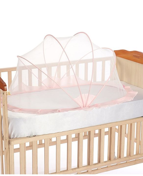Babyhug  Foldable Mosquito Net Small Size- Pink