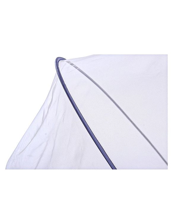 Babyhug  Foldable Printed Mosquito Net Large Size Astronaut Theme- Blue