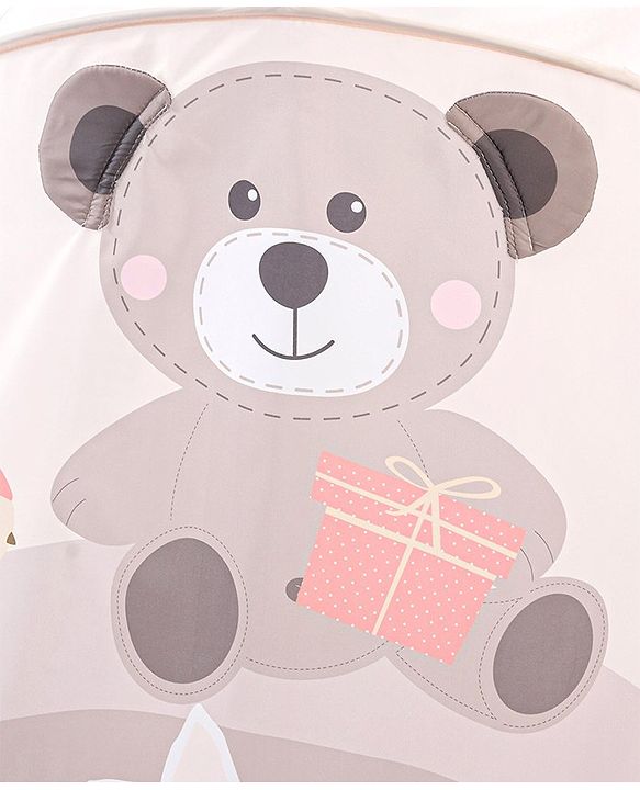 Babyhug  Foldable Printed Mosquito Net Large Size Astronaut Theme- Blue
