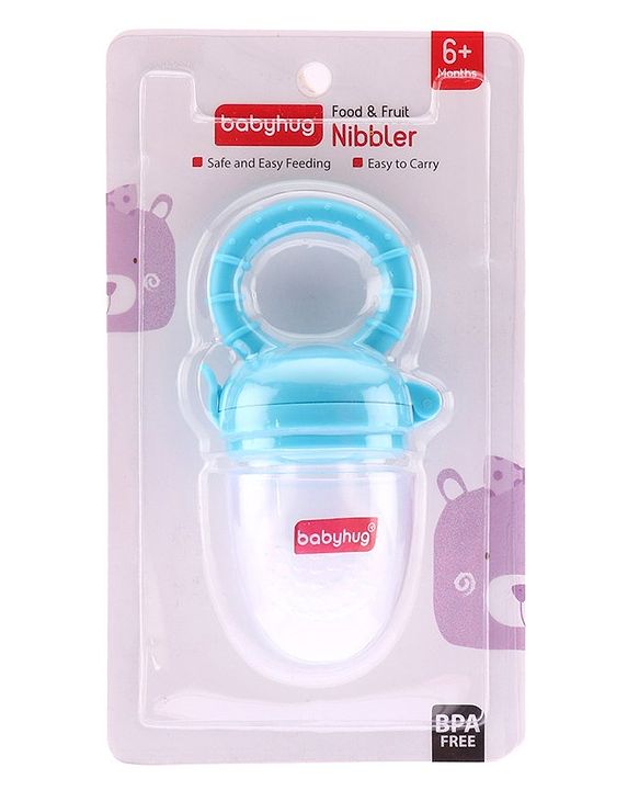 Babyhug Silicone Fruit and Food Nibbler - Pink