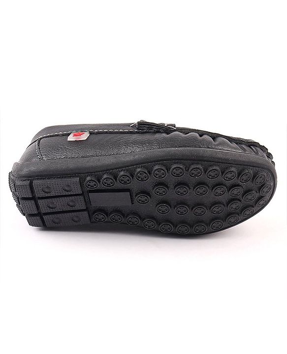 Cute Walk by Babyhug Slip On Formal & Party Wear Shoes with Applique - Black