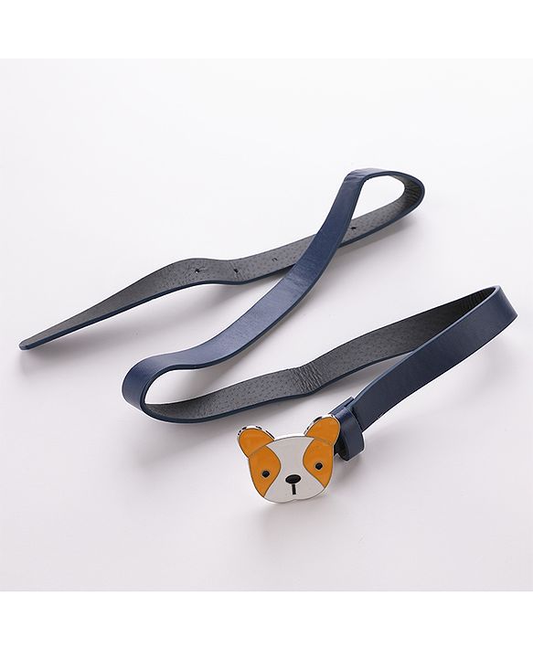 Babyhug Free Size Solid Belt - Navy