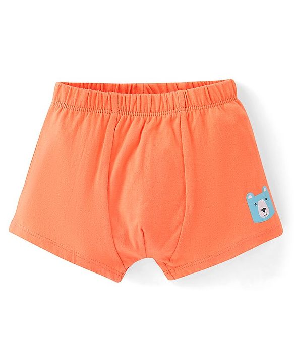 Babyhug 100% Cotton Tiger Printed Trunk Pack of 3 - Multicolour