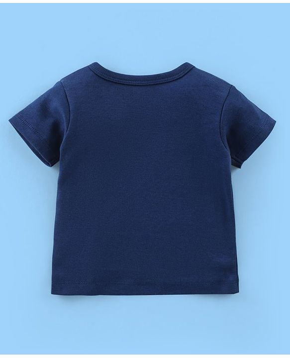 Babyhug 100% Cotton Knit Antibacterial Vest with Star Print Pack of 5 - Multicolour