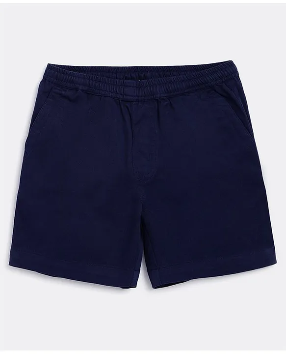 Pull-On Twill Shorts - Solids