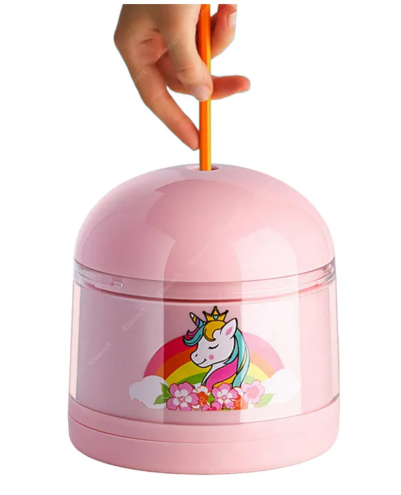 Elecart Electric Pencil Sharpener Automatic Battery Operated Pencil  Sharpener Unicorn Pink Online in India, Buy at Best Price from   - 14209388
