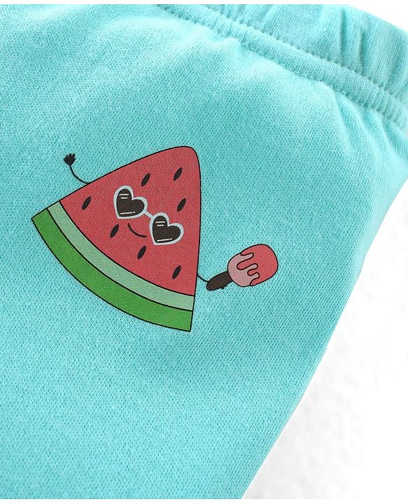 Babyhug Cotton Knit Full Length Bootie Leggings With Polka Dot Prints Pack of 3 -Multicolour