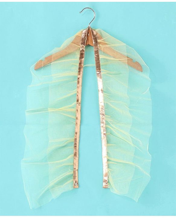 Babyhug Woven Sleeveless Choli & Lehenga Set with Dupatta & Floral Embroidery - Pink & Yellow