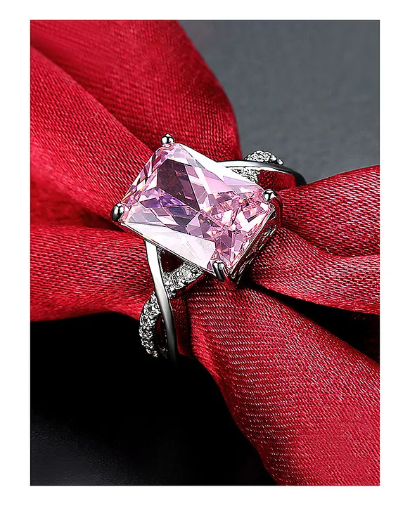 Amazon.com: SWAROVSKI Crystal White Sunshine Rose Gold-Tone Ring - Size 7 :  Clothing, Shoes & Jewelry