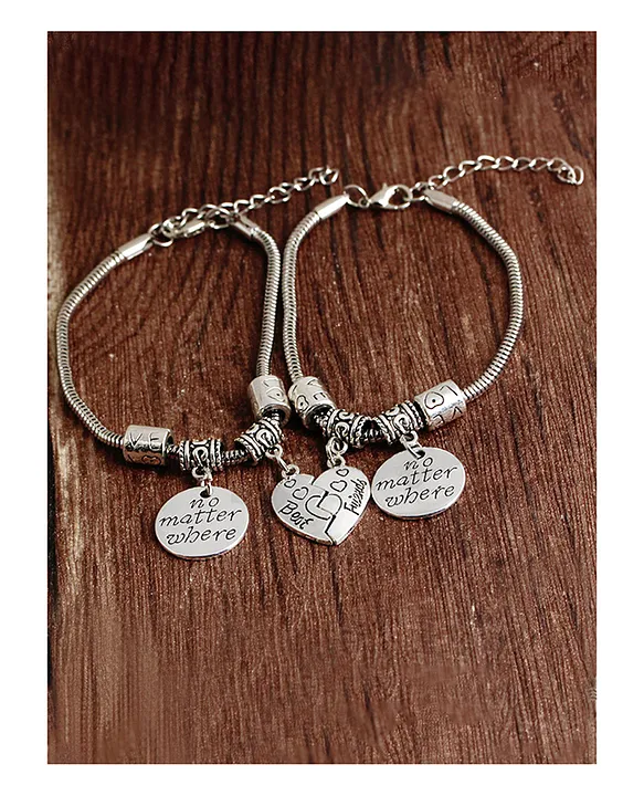 Best Friends Charm Bracelets - 5 Pack | Claire's US