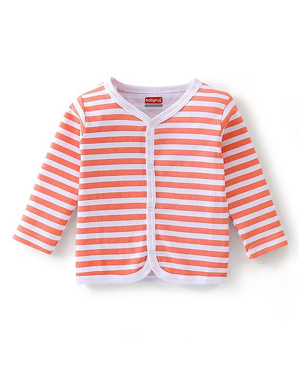 Babyhug 100% Cotton Knit Full Sleeves Front Open Vest Sloths Print Pack of 3 - Multicolour
