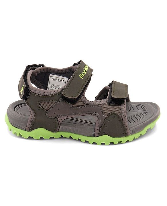 Pine Kids Velcro Closure Sandals - Blue