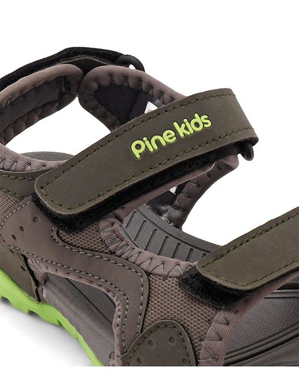Pine Kids Velcro Closure Sandals - Blue