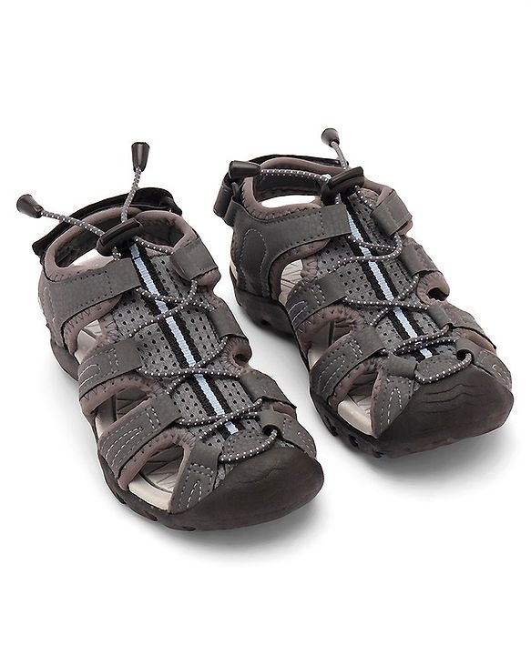 Pine Kids Casual Sandal - Black Green