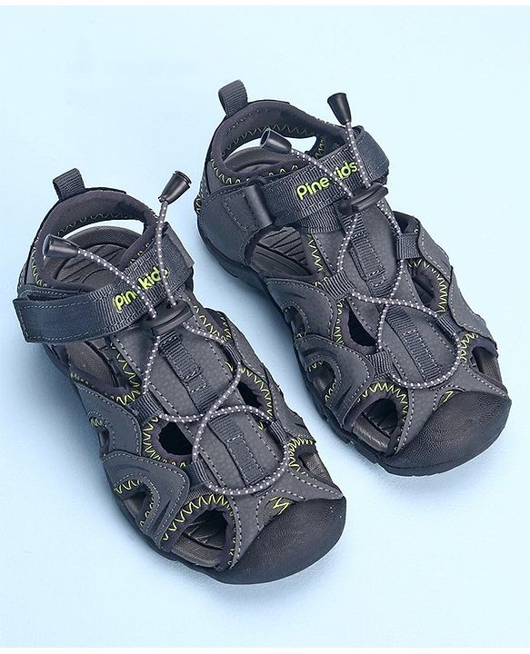 Pine Kids Casual Sandal - Grey