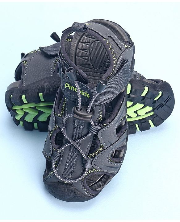 Pine Kids Casual Sandal - Grey