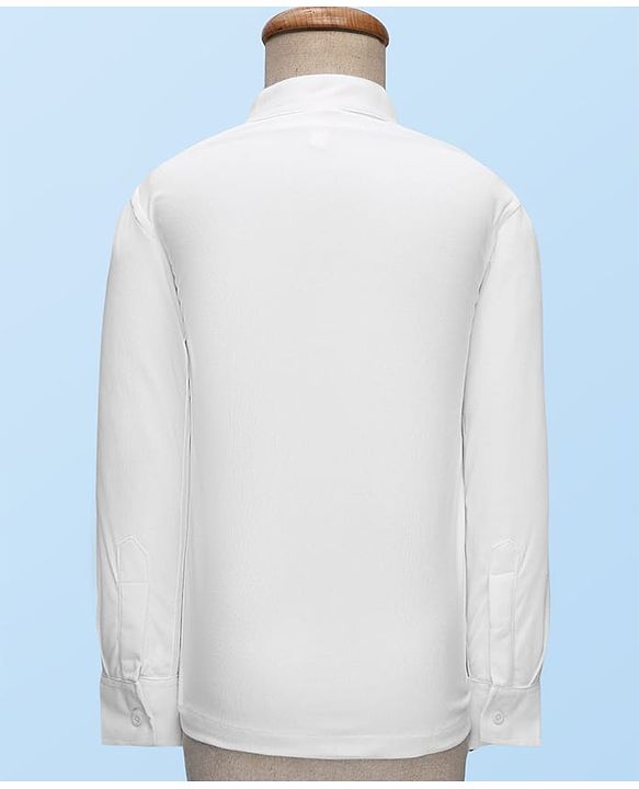 Babyhug Woven Full Sleeves Stretch Fit Party Suit With Waist Coat - White & Wine