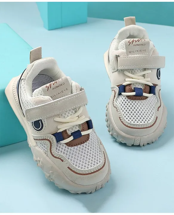Buy Bubblegummers Boys Velcro Sneakers(Grey) Online at desertcartINDIA