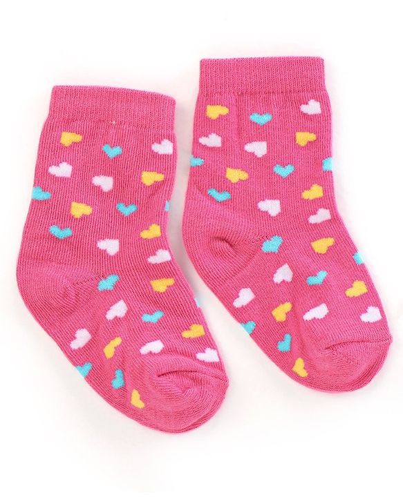 Cutewalk By Babyhug Anti Bacterial Ankle Length Socks Kitty Design Pack Of 3 - Multicolour