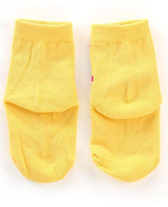Cutewalk By Babyhug Anti Bacterial Ankle Length Socks Kitty Design Pack Of 3 - Multicolour