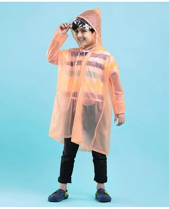 Orange raincoats store