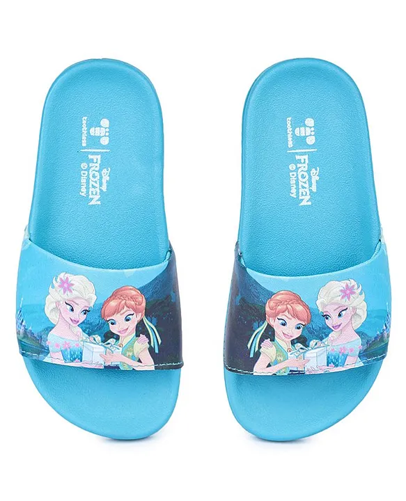 Buy Toothless Disney Elsa Anna Slip On Flip Flops Sea Green