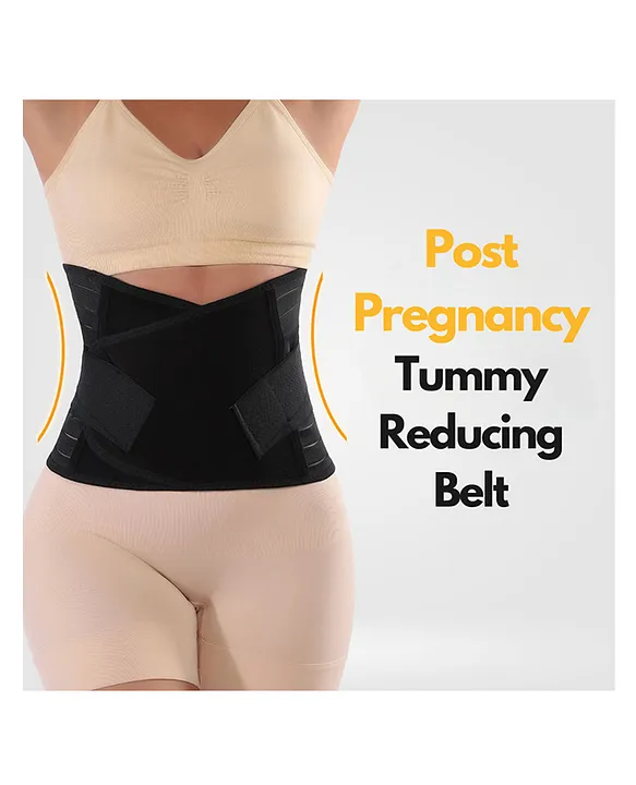 AHC Post Pregnancy Maternity Abdominal Belt Black Online in India