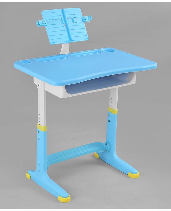 Babyhug Study Table & Chair Set with Height Adjustment  Pink| Reading Frame| Comfortable Backrest| Easy to Assemble| Easy to Clean and Maintain