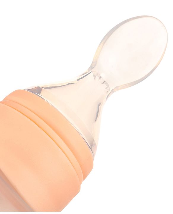 Babyhug Squeezy Silicone Food Feeder- Pink