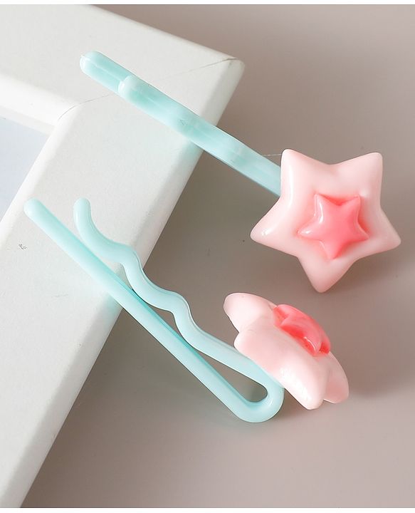 Babyhug Hair Pins Pack of 10 Free Size - Multicolor