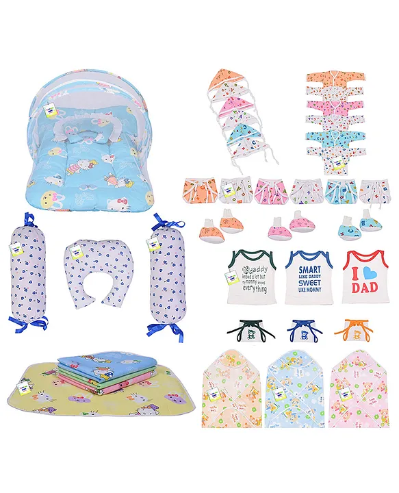 Toddylon New Born Baby Complete Daily Needs Items Combo of