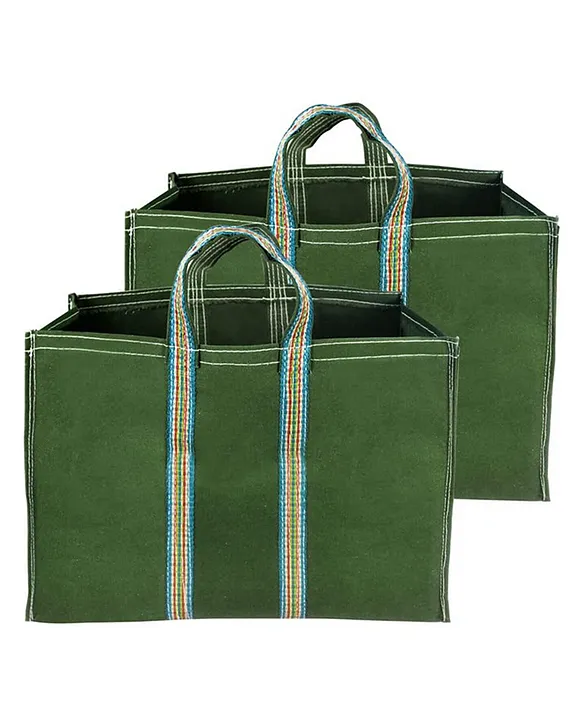 Heavy duty canvas grocery on sale bags