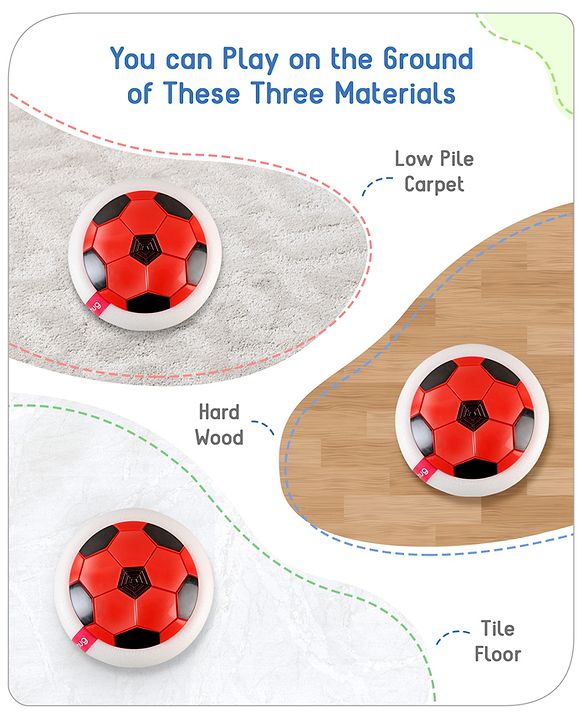 Babyhug Rechargeable Hover Ball - Red