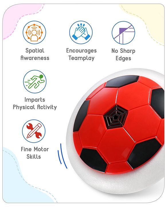 Babyhug Rechargeable Hover Ball - Red