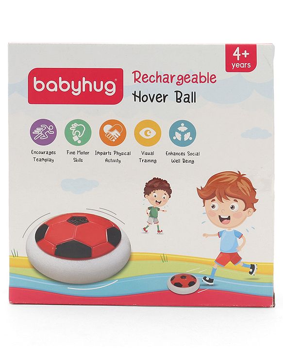 Babyhug Rechargeable Hover Ball - Red