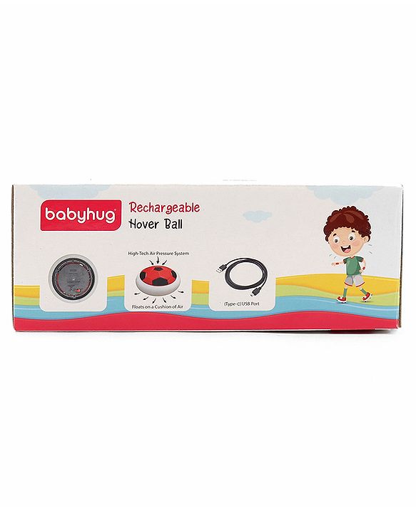 Babyhug Rechargeable Hover Ball - Red