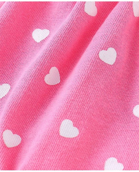 Babyhug 100% Cotton Antibacterial Printed Bloomers Pack of 3 - Pink Blue & Yellow