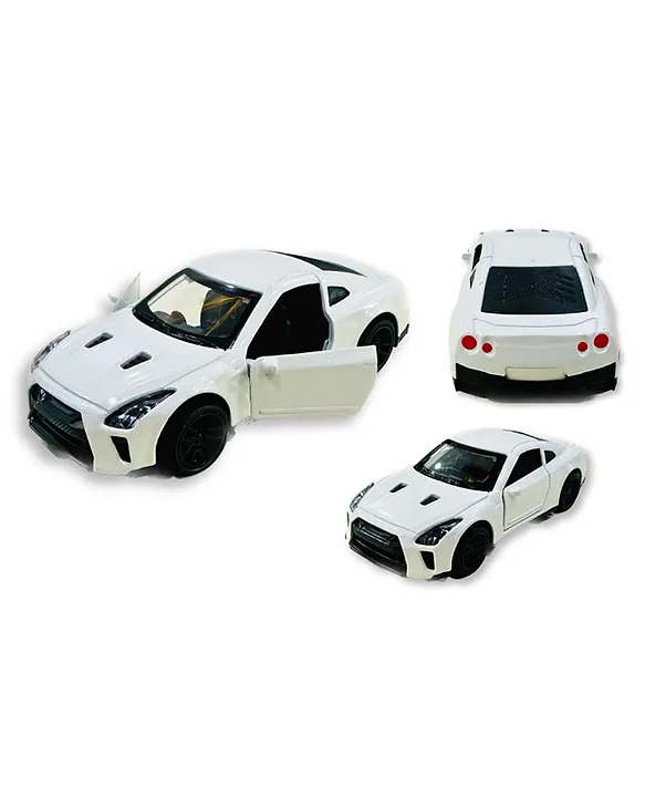 Peppy Kid Die Cast Metal Pull Back Nissan Gtr Sports Toy Car with